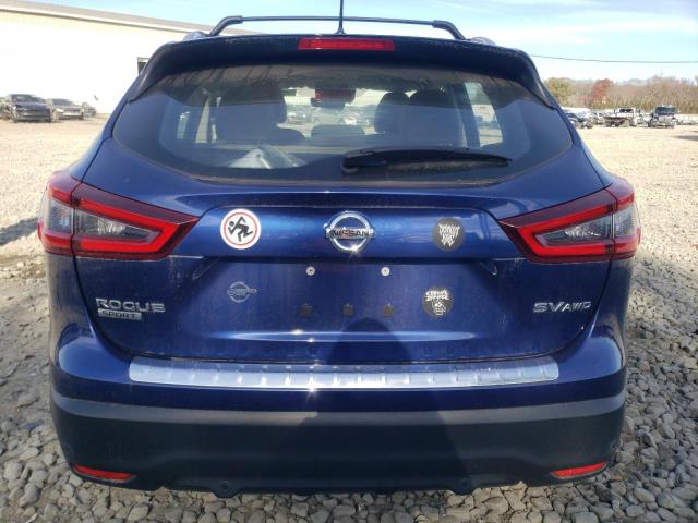 JN1BJ1CW8LW366126 - 2020 NISSAN ROGUE SPOR S BLUE photo 6