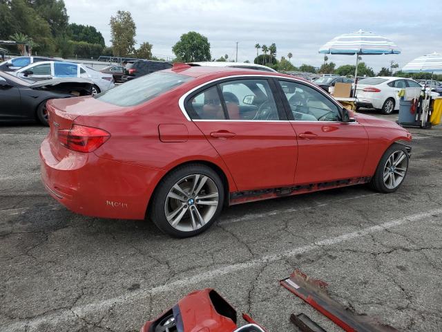 WBA8D9C5XJA614243 - 2018 BMW 330 XI RED photo 3