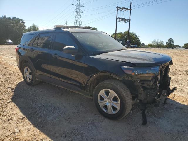 1FM5K8AB5NGB76714 - 2022 FORD EXPLORER POLICE INTERCEPTOR Черный фото 4