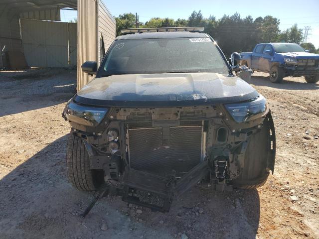 1FM5K8AB5NGB76714 - 2022 FORD EXPLORER POLICE INTERCEPTOR Черный фото 5