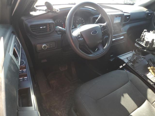 1FM5K8AB5NGB76714 - 2022 FORD EXPLORER POLICE INTERCEPTOR Черный фото 8
