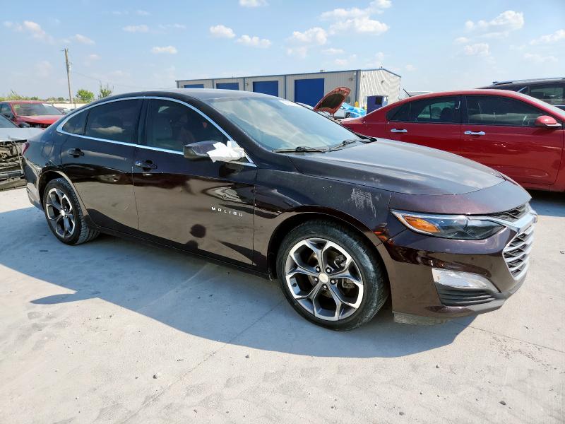 1G1ZD5ST2MF023579 - 2021 CHEVROLET MALIBU LT PURPLE photo 4