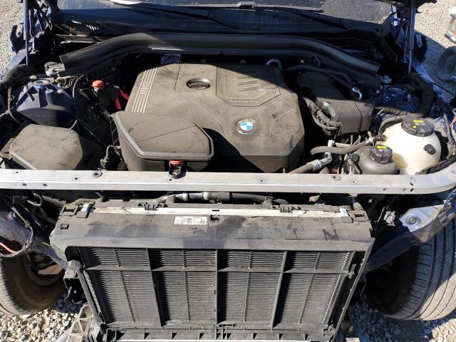 5UXTY3C04M9F31109 - 2021 BMW X3 SDRIVE30I BLUE photo 12