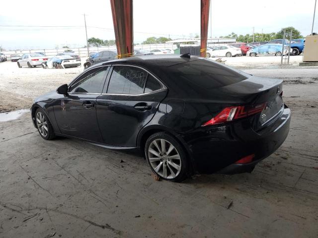 JTHBF1D24E5020575 - 2014 LEXUS IS 250 BLACK photo 2