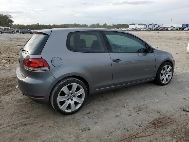 WVWAA7AJ9BW243419 - 2011 VOLKSWAGEN GOLF CHARCOAL photo 3