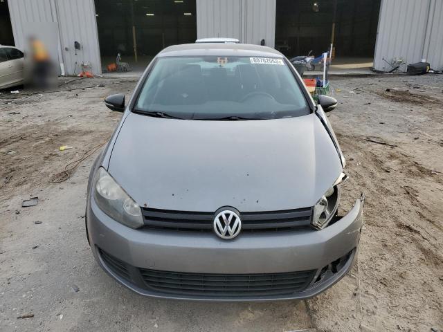 WVWAA7AJ9BW243419 - 2011 VOLKSWAGEN GOLF CHARCOAL photo 5