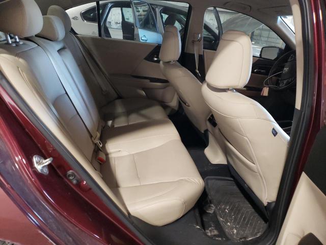 1HGCR2F85FA122661 - 2015 HONDA ACCORD EXL BURGUNDY photo 10