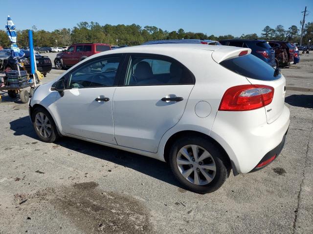 KNADN5A36D6175541 - 2013 KIA RIO EX WHITE photo 2