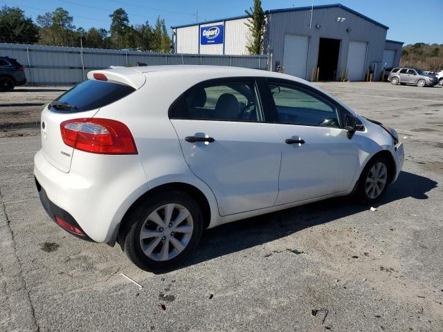 KNADN5A36D6175541 - 2013 KIA RIO EX WHITE photo 3