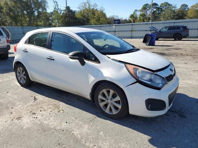 KNADN5A36D6175541 - 2013 KIA RIO EX WHITE photo 4