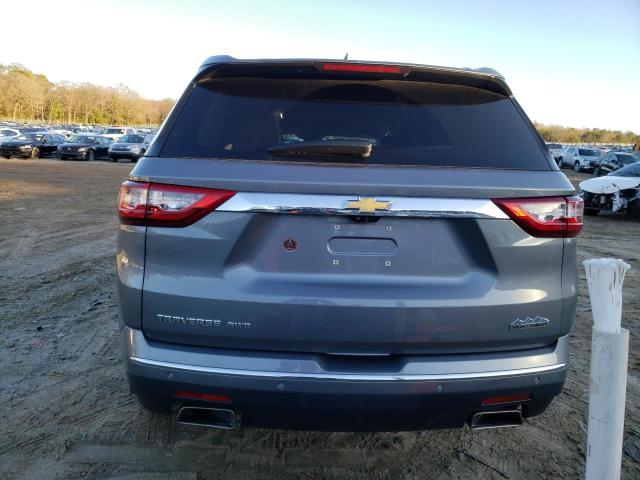 1GNEVNKWXLJ185038 - 2020 CHEVROLET TRAVERSE HIGH COUNTRY GRAY photo 6