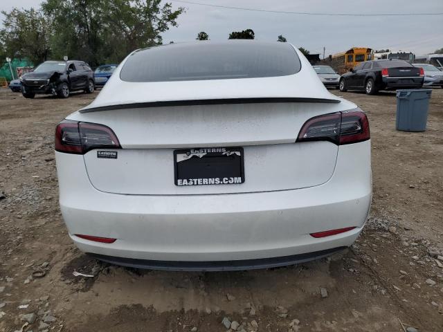 5YJ3E1EC9LF796342 - 2020 TESLA MODEL 3 WHITE photo 6