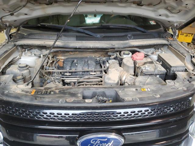 1FM5K8AR5EGA65383 - 2014 FORD EXPLORER POLICE INTERCEPTOR فضي صورة 12