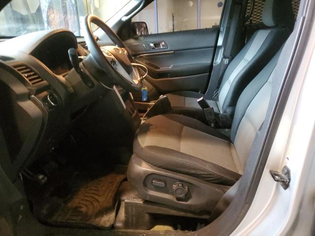 1FM5K8AR5EGA65383 - 2014 FORD EXPLORER POLICE INTERCEPTOR فضي صورة 7