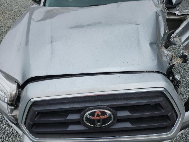 3TMAZ5CN3NM194624 - 2022 TOYOTA TACOMA DOUBLE CAB 银色 照片 11