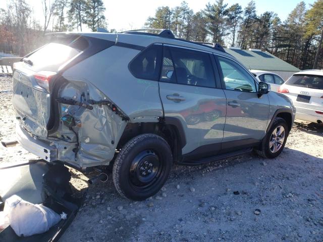 2T3P1RFV0NW295591 - 2022 TOYOTA RAV4 XLE GRAY photo 3