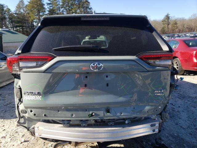 2T3P1RFV0NW295591 - 2022 TOYOTA RAV4 XLE GRAY photo 6