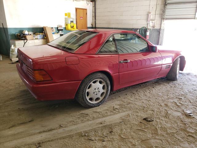 WDBFA63E9RF100740 - 1994 MERCEDES-BENZ SL 320 RED photo 3