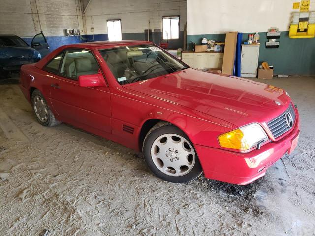 WDBFA63E9RF100740 - 1994 MERCEDES-BENZ SL 320 RED photo 4