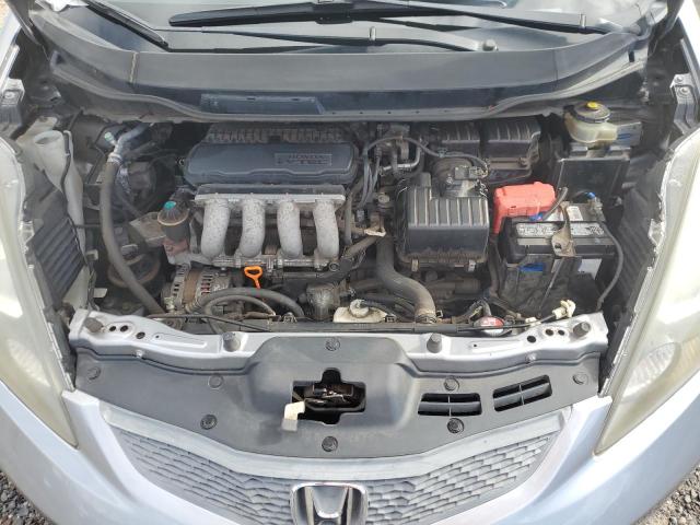 JHMGE88209C002197 - 2009 HONDA FIT SILVER photo 11