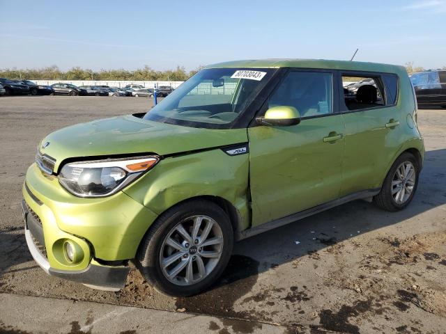 KNDJP3A52H7880519 - 2017 KIA SOUL + GREEN photo 1