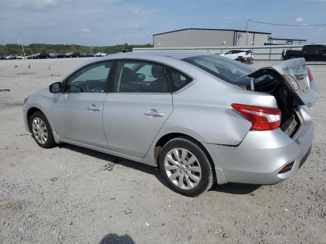 3N1AB7AP6KY224016 - 2019 NISSAN SENTRA S SILVER photo 2