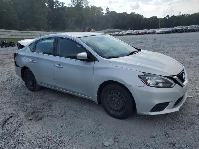 3N1AB7AP6KY224016 - 2019 NISSAN SENTRA S SILVER photo 4