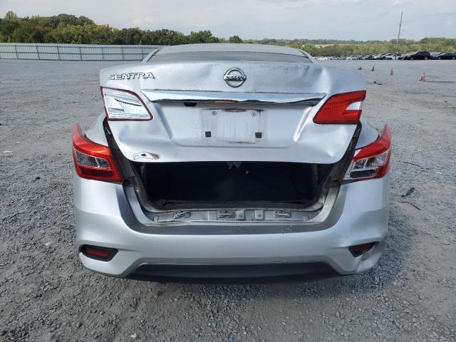3N1AB7AP6KY224016 - 2019 NISSAN SENTRA S SILVER photo 6