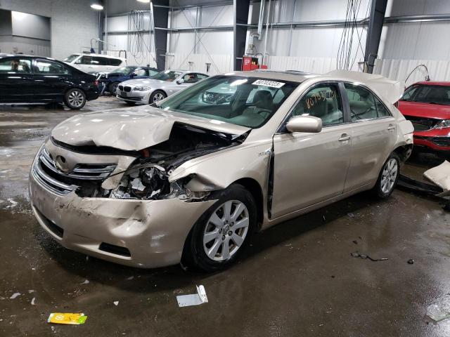 4T1BB46K58U041310 - 2008 TOYOTA CAMRY HYBRID TAN photo 1