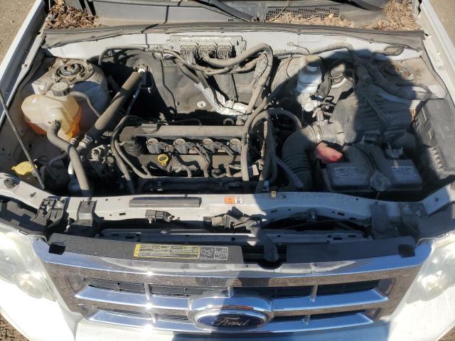 1FMCU9D79AKC62968 - 2010 FORD ESCAPE XLT WHITE photo 11