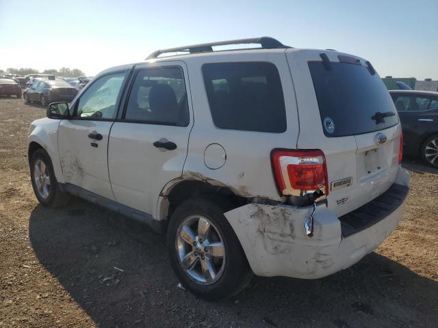 1FMCU9D79AKC62968 - 2010 FORD ESCAPE XLT WHITE photo 2