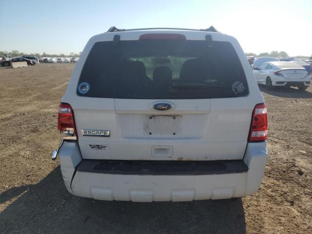 1FMCU9D79AKC62968 - 2010 FORD ESCAPE XLT WHITE photo 6