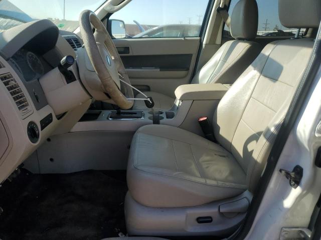 1FMCU9D79AKC62968 - 2010 FORD ESCAPE XLT WHITE photo 7