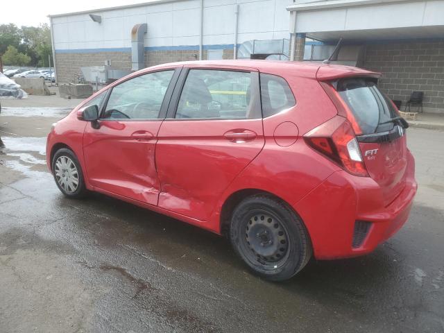 3HGGK5H52FM732045 - 2015 HONDA FIT LX RED photo 2