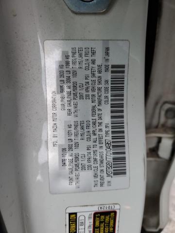 JM3TB28Y770104967 - 2007 MAZDA CX-9 WHITE photo 13