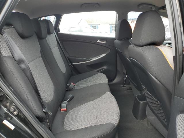 KMHCT5AE6CU044024 - 2012 HYUNDAI ACCENT GLS BLACK photo 10