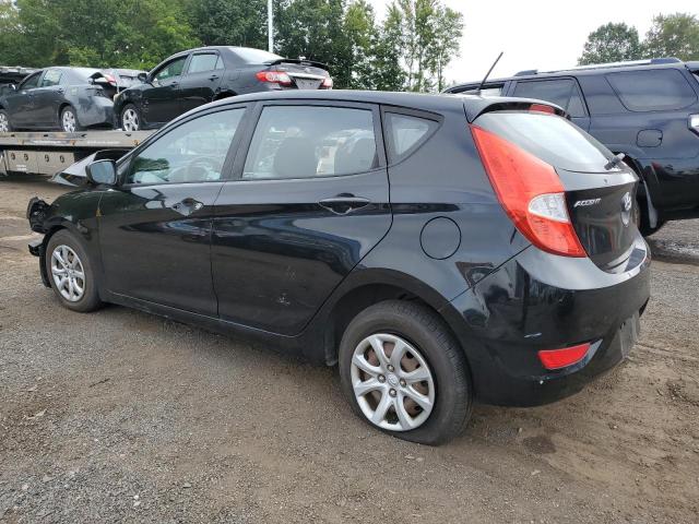 KMHCT5AE6CU044024 - 2012 HYUNDAI ACCENT GLS BLACK photo 2