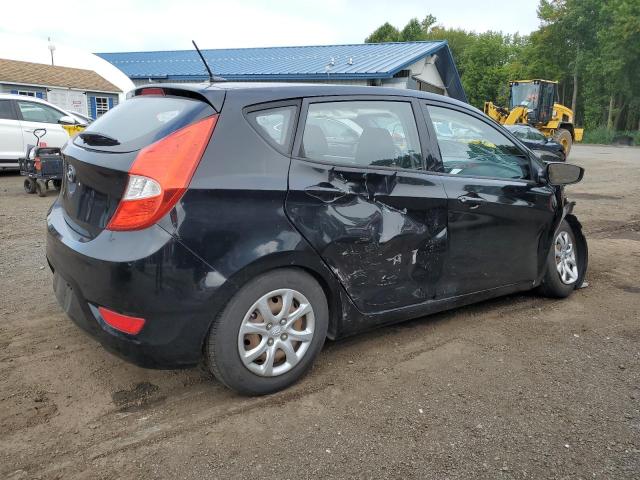 KMHCT5AE6CU044024 - 2012 HYUNDAI ACCENT GLS BLACK photo 3