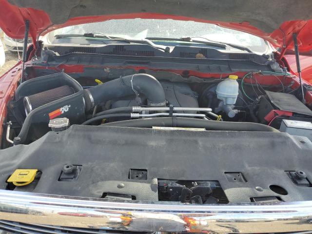 1C6RD7LT1CS186979 - 2012 DODGE RAM 1500 SLT RED photo 11