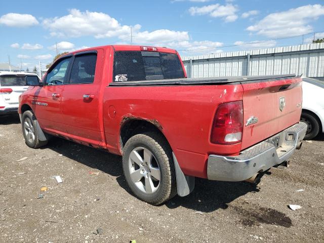 1C6RD7LT1CS186979 - 2012 DODGE RAM 1500 SLT RED photo 2