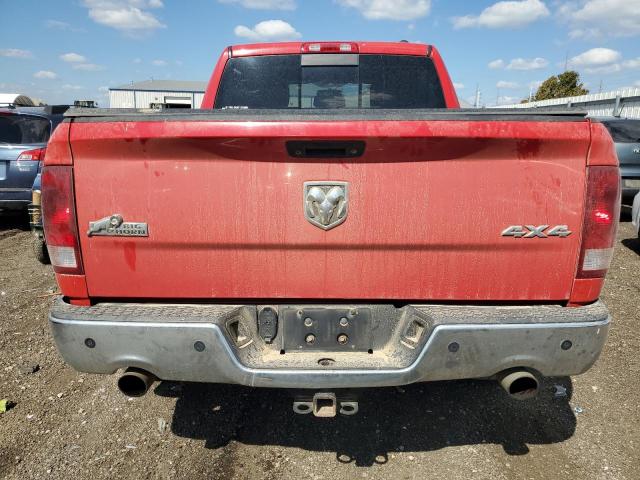 1C6RD7LT1CS186979 - 2012 DODGE RAM 1500 SLT RED photo 6