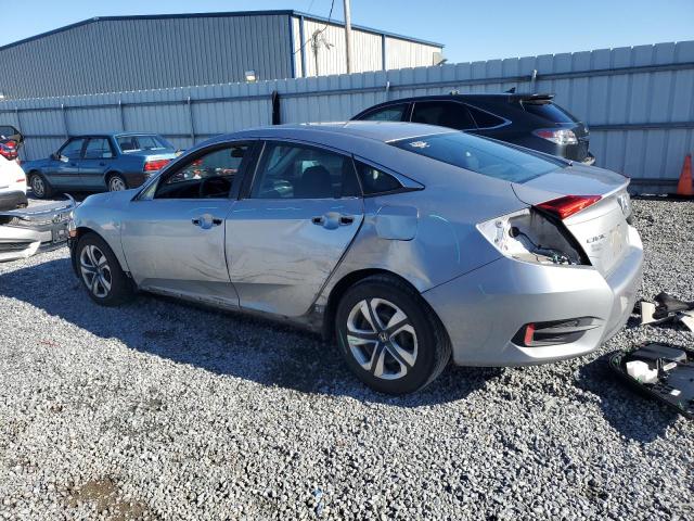 2HGFC2F59JH509227 - 2018 HONDA CIVIC LX SILVER photo 2