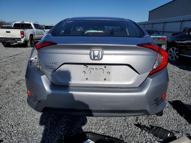 2HGFC2F59JH509227 - 2018 HONDA CIVIC LX SILVER photo 6