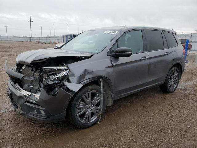 5FNYF8H53MB013865 - 2021 HONDA PASSPORT EXL ნაცრისფერი ფოტო 1