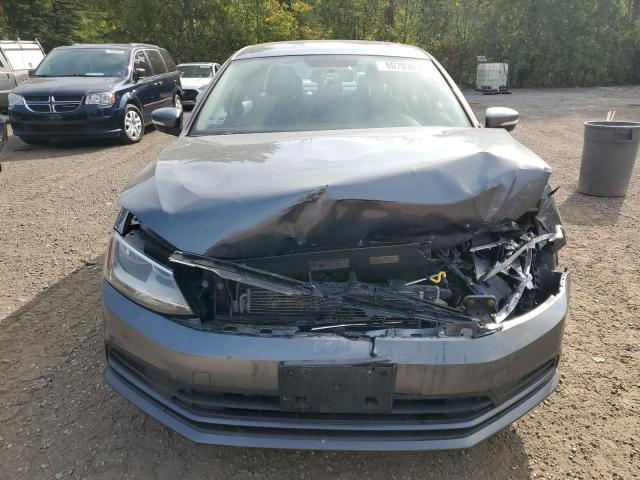 3VW2K7AJ6FM307002 - 2015 VOLKSWAGEN JETTA BASE GRAY photo 5