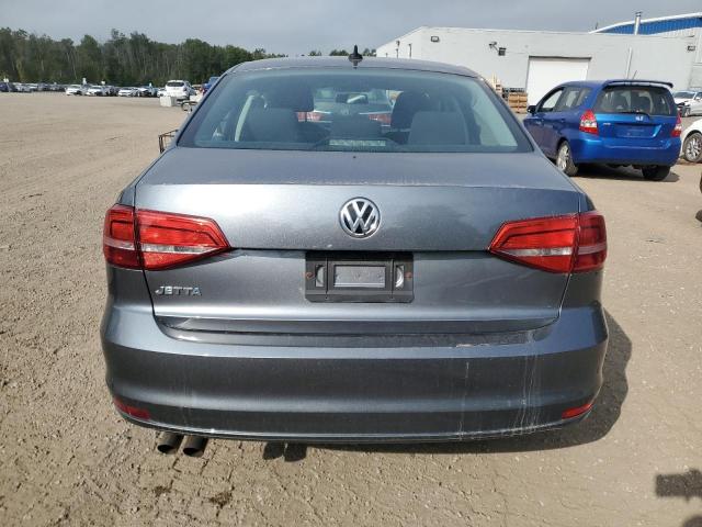 3VW2K7AJ6FM307002 - 2015 VOLKSWAGEN JETTA BASE GRAY photo 6