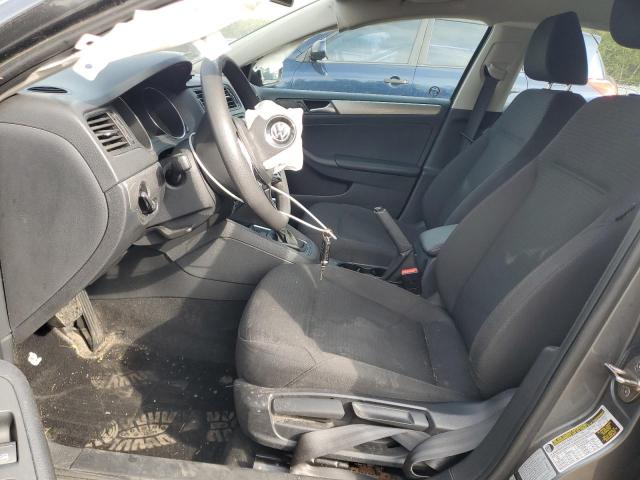 3VW2K7AJ6FM307002 - 2015 VOLKSWAGEN JETTA BASE GRAY photo 7