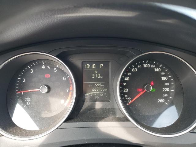 3VW2K7AJ6FM307002 - 2015 VOLKSWAGEN JETTA BASE GRAY photo 9