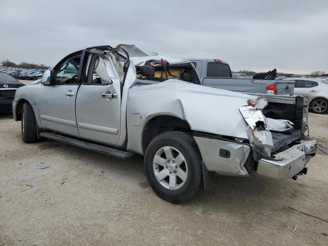 1N6AA07A34N543588 - 2004 NISSAN TITAN XE SILVER photo 2