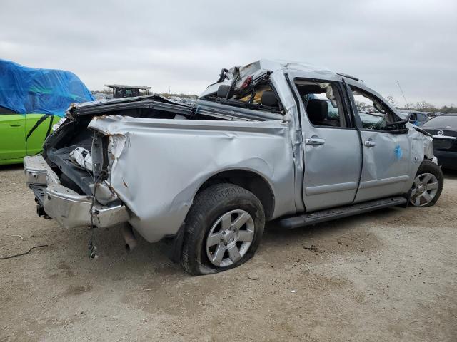 1N6AA07A34N543588 - 2004 NISSAN TITAN XE SILVER photo 3